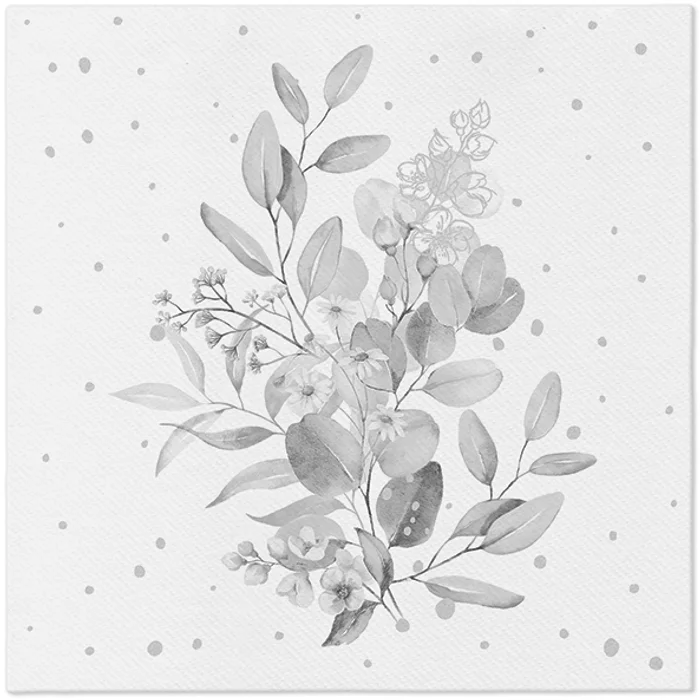 Hauptbild des Produkts Ubrousky PAW AIRLAID 40x40 cm Eucalyptus Bouquet [50 ks]