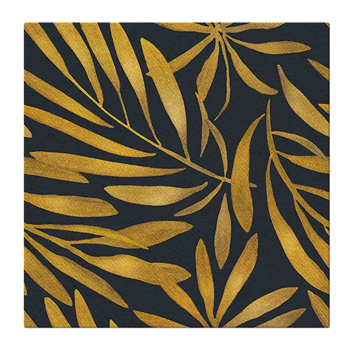 Hauptbild des Produkts Ubrousky PAW AIRLAID 40x40 cm Golden leaves [50 ks]