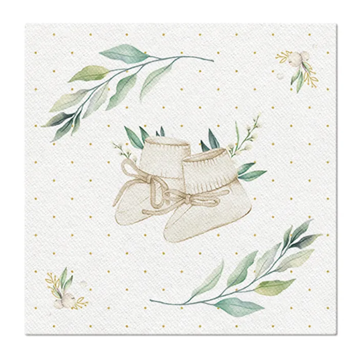 Hauptbild des Produkts Ubrousky PAW AIRLAID 40x40 cm Hello Baby [50 ks]