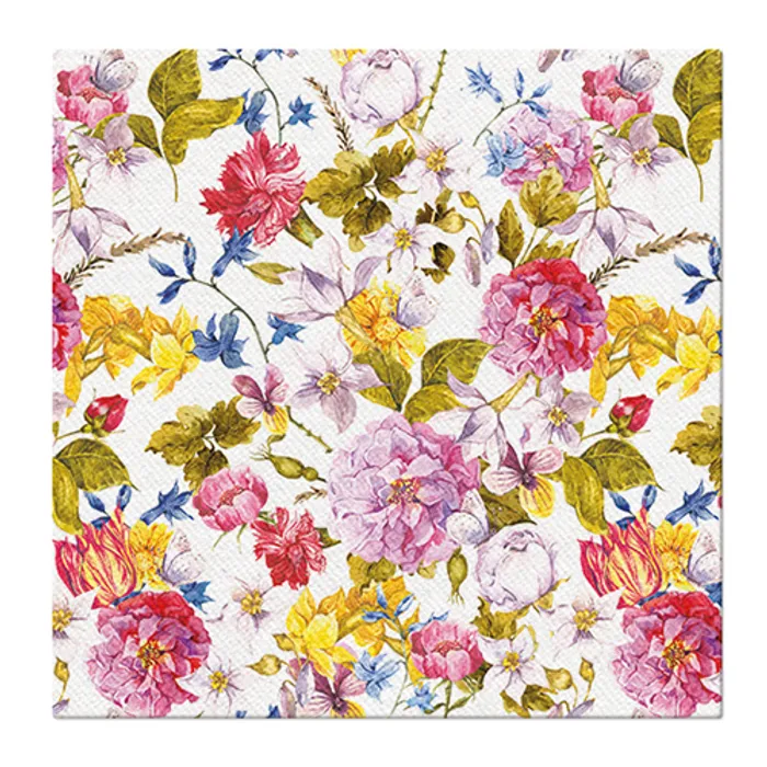Hauptbild des Produkts Ubrousky PAW AIRLAID 40x40 cm Herbal roses [50 ks]