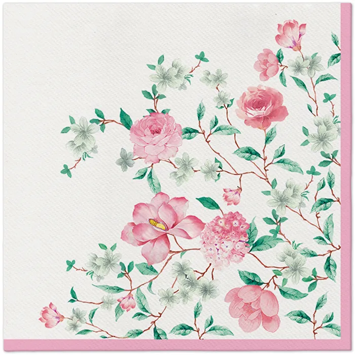 Hauptbild des Produkts Ubrousky PAW AIRLAID 40x40 cm Pink season [50 ks]