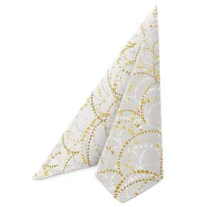 Servietten PAW AIRLAID 40x40 cm Reverse Festive garland [50 Stk]