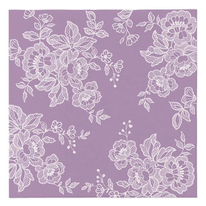 Hauptbild des Produkts Ubrousky PAW AIRLAID 40x40 cm Soft Lace Violet [50 ks]