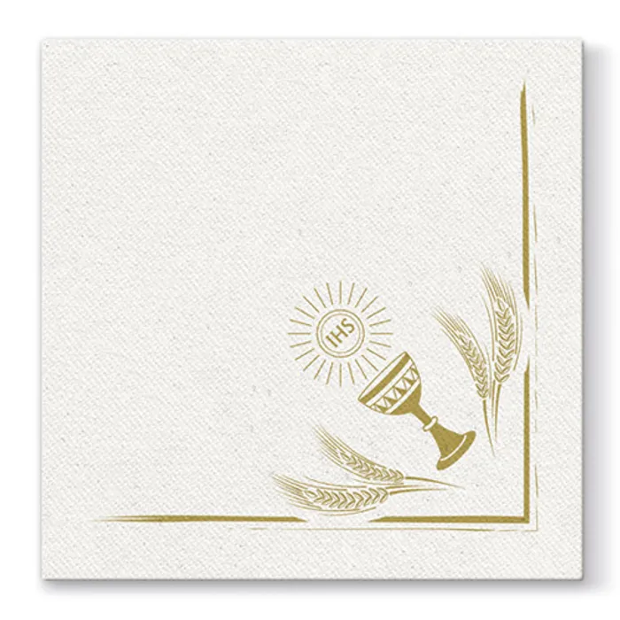 Hauptbild des Produkts Ubrousky PAW AIRLAID L 40x40cm My First Communion