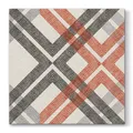 Weiteres Produktbild Ubrousky PAW AIRLAID L 40x40cm Stylish Check Orange