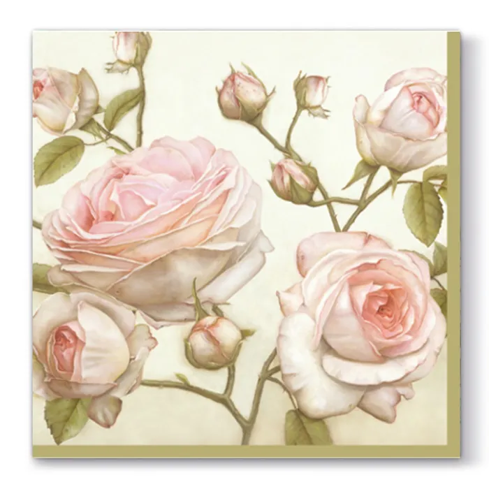 Hauptbild des Produkts Ubrousky PAW L 33x33cm 3 vrst. Beauty Roses [20 ks]