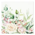 Servietten PAW L 33x33cm 3-lagig Floral Moments [20 Stk]