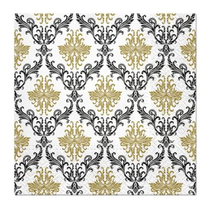 Hauptbild des Produkts Ubrousky PAW L 33x33cm 3 vrst. Royal Ornament Gold [20 ks]