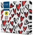 Servietten PAW L 33x33cm Double Design Time Fall in Love [20 Stk]