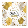 Servietten PAW L 33x33cm Elegant Ballons [20 Stk]