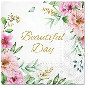 Servietten PAW L 33x33cm Special Flowers [20 Stk]