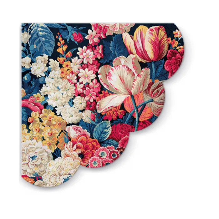 Hauptbild des Produkts Ubrousky PAW R 32cm - 3 vrst. - kulaté - Flower Splendor [12 ks]