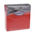 Weiteres Produktbild Serviette PREMIUM rot 40 x 40 cm [50 St.]