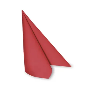 Servietten PREMIUM 40 x 40 cm rot [50 Stück]