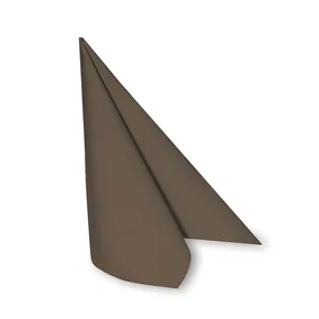 Serviette PREMIUM braun 40 x 40 cm [50 St.]