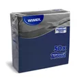 Serviette PREMIUM dunkelblau 40 x 40 cm [50 St.]