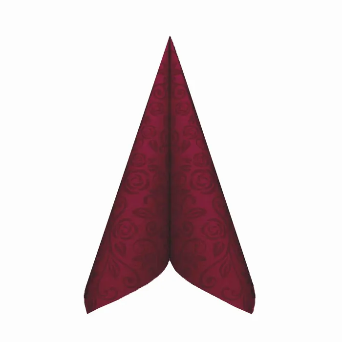Hauptbild des Produkts Ubrousky PREMIUM 40x40cm "dekor R" bordové [50 ks]