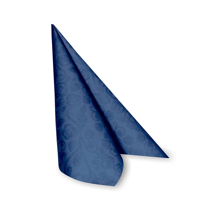 Hauptbild des Produkts Ubrousky PREMIUM 40x40cm "dekor R" tmavě modré [50 ks]