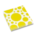 Servietten Solid Color Dots gelb [20 Stk.]