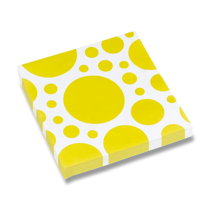 Hauptbild des Produkts Ubrousky Solid Color Dots žluté [20 ks]