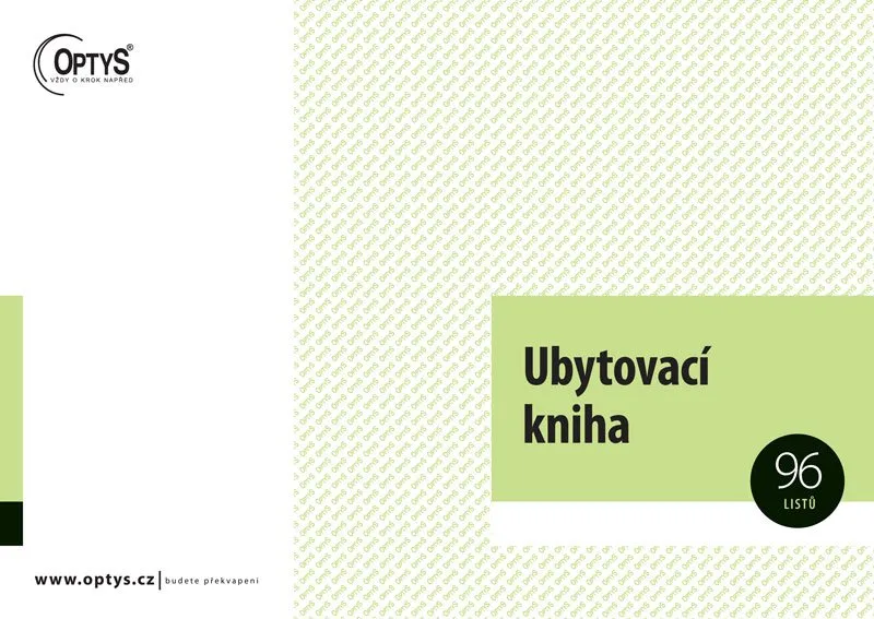 Hauptbild des Produkts Ubytovací kniha A4 1272