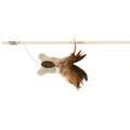 Weiteres Produktbild Angelrute mit Jute-Fliege mit Federn und Katzenminze 45 cm