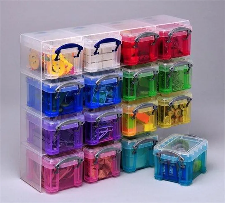 Hauptbild des Produkts Úložný box, barevný, plastový, 16 x 0,14l,  REALLY USEFUL
