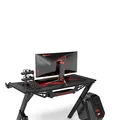 ULTRADESK Spieltisch ACTION V2, 110x59 cm, 75 cm, mit XXL-Mauspad