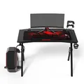 ULTRADESK Spieltisch ACTION V2, 110x59 cm, 75 cm, mit XXL-Mauspad