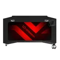 ULTRADESK Spieltisch ACTION V2, 110x59 cm, 75 cm, mit XXL-Mauspad