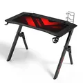 ULTRADESK Spieltisch ACTION V2, 110x59 cm, 75 cm, mit XXL-Mauspad