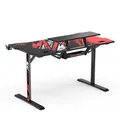 ULTRADESK Spieltisch ATOMIC, 139x74cm, 76cm