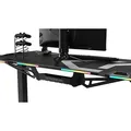 ULTRADESK Spieltisch FORCE - grau, 166x70 cm, 76.5 cm, mit XXL-Mauspad