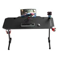 Weiteres Produktbild ULTRADESK Spieltisch FRAG - BLACK, 140x66 cm, 76 cm, mit XXL-Mauspad, mit Ultradesk BEAM