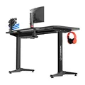 ULTRADESK Spieltisch FRAG - GRAPHITE, 140x66 cm, 76 cm, mit XXL-Mauspad, mit Ultradesk BEAM