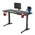 ULTRADESK Spieltisch FRAG - GRAPHITE, 140x66 cm, 76 cm, mit XXL-Mauspad, mit Ultradesk BEAM