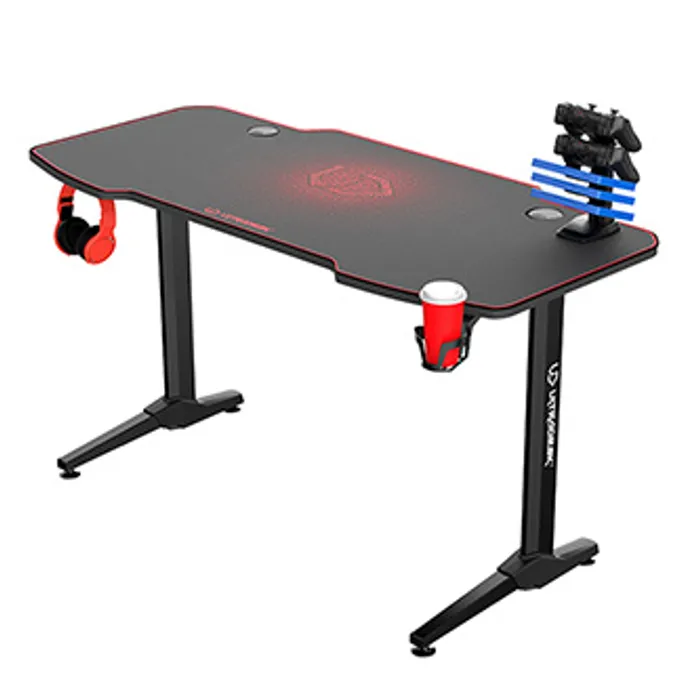 Hauptbild des Produkts ULTRADESK Herní stůl FRAG - RED, 140x66 cm, 76 cm, s XXL podložkou pod myš, s ultradesk B