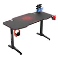 Weiteres Produktbild ULTRADESK Spieltisch FRAG - RED, 140x66 cm, 76 cm, mit XXL-Mauspad, mit Ultradesk BEAM
