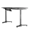 ULTRADESK Spieltisch FRAG - WHITE, 140x66 cm, 76 cm, mit XXL-Mauspad, mit Ultradesk BEAM