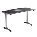 ULTRADESK Spieltisch FRAG - WHITE, 140x66 cm, 76 cm, mit XXL-Mauspad, mit Ultradesk BEAM