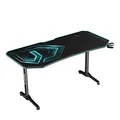 ULTRADESK Spieltisch FRAG XXL BLUE, 160 x 75 cm, 75 cm