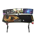 ULTRADESK Spieltisch FRAG XXL GOLD, 160 x 75 cm, 75 cm