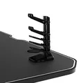 ULTRADESK Spieltisch GRAND BLACK, 160x75 cm, 70-80 cm