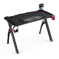 ULTRADESK Spieltisch INVADER - BLACK, 120x64 cm, 75 cm