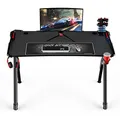 ULTRADESK Spieltisch INVADER - BLACK, 120x64 cm, 75 cm