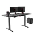 Weiteres Produktbild ULTRADESK Herní stůl LEVEL V2, 140x68cm, 72-117cm, elektricky nastavitelná výška, s XXL p