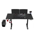 Weiteres Produktbild ULTRADESK Herní stůl LEVEL V2, 140x68cm, 72-117cm, elektricky nastavitelná výška, s XXL p