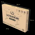 Weiteres Produktbild ULTRADESK Herní stůl LEVEL V2, 140x68cm, 72-117cm, elektricky nastavitelná výška, s XXL p