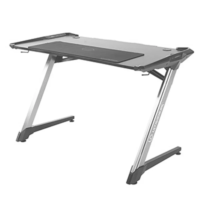 Hauptbild des Produkts ULTRADESK Herní stůl RACER, 120X64 cm, 77 cm, RGB podsvícení, se 4 XXL podložkami pod myš