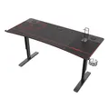 ULTRADESK Spieltisch Ultradesk CRUISER RED, 160x70 cm, 66-82 cm